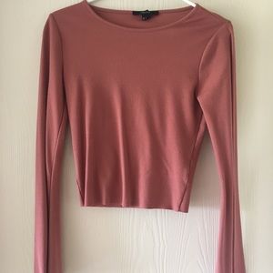 Bell sleeve top